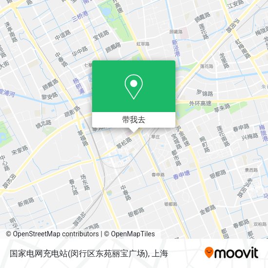 国家电网充电站(闵行区东苑丽宝广场)地图