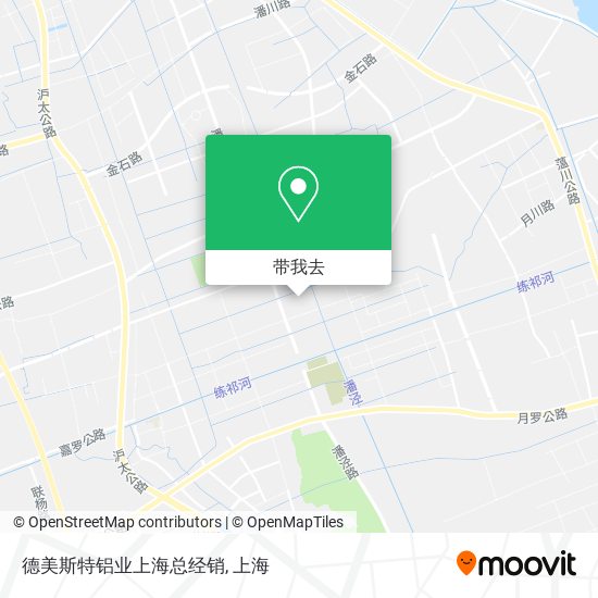 德美斯特铝业上海总经销地图