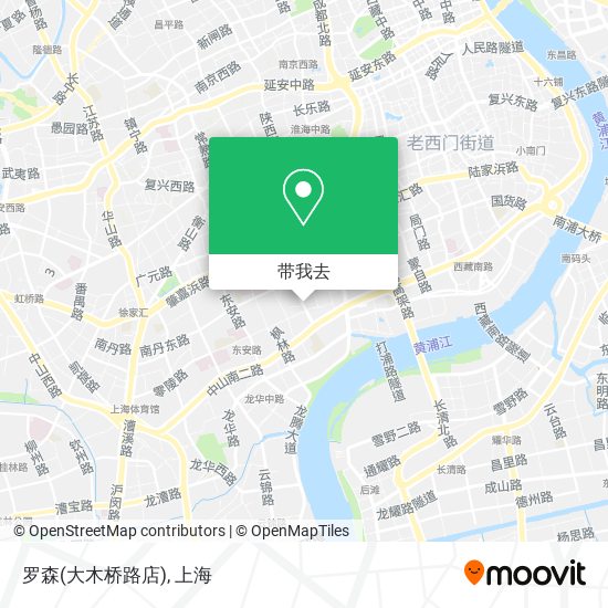 罗森(大木桥路店)地图