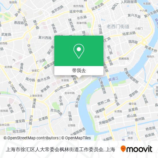 上海市徐汇区人大常委会枫林街道工作委员会地图