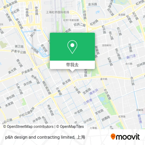 p&h design and contracting limited地图