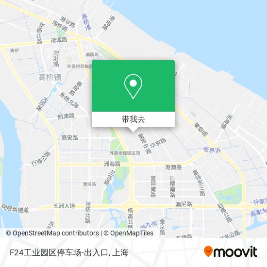 F24工业园区停车场-出入口地图