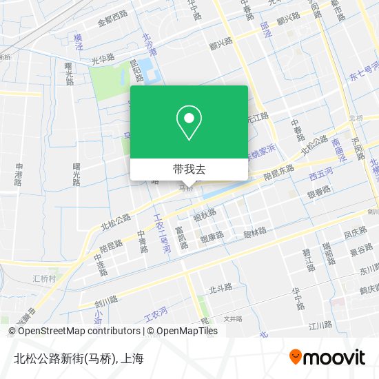 北松公路新街(马桥)地图