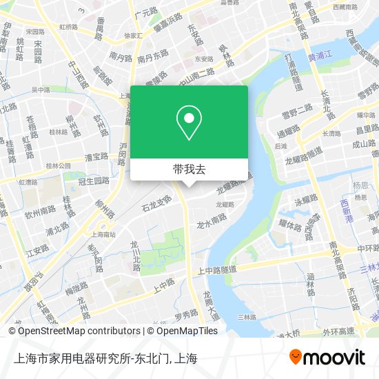 上海市家用电器研究所-东北门地图