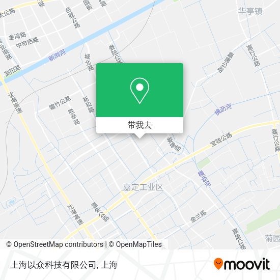 上海以众科技有限公司地图