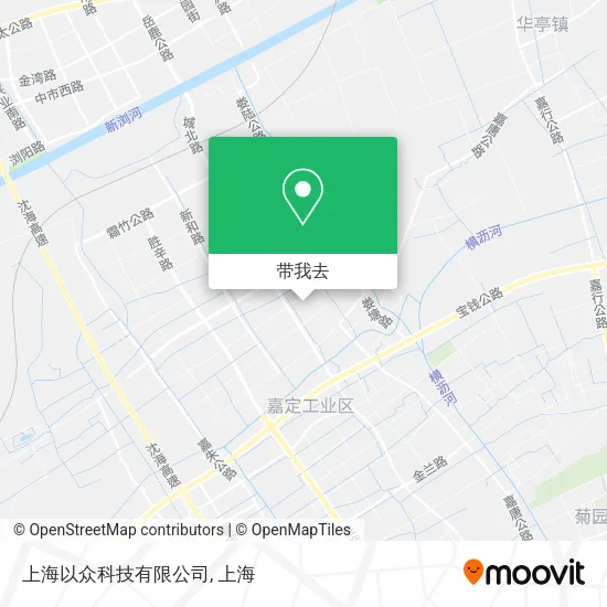 上海以众科技有限公司地图