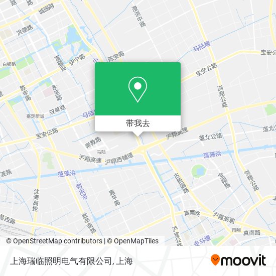 上海瑞临照明电气有限公司地图