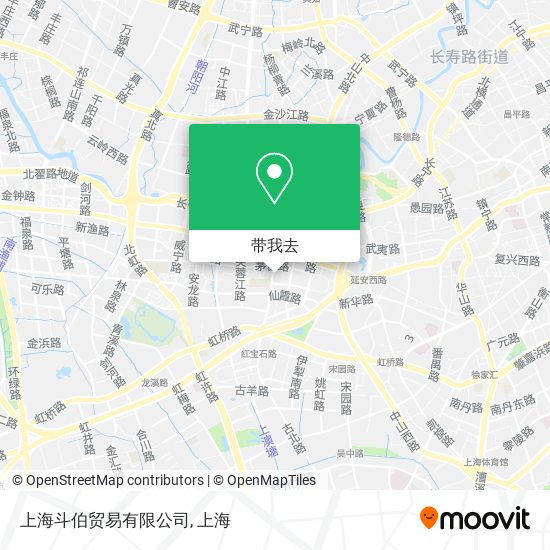 上海斗伯贸易有限公司地图