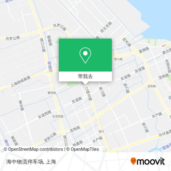 海中物流停车场地图