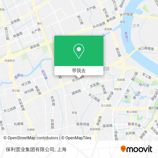 保利置业集团有限公司地图