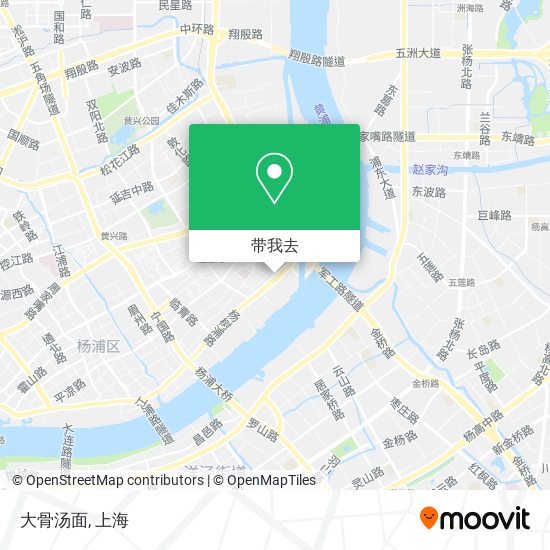 大骨汤面地图