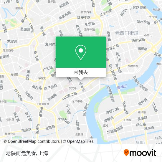 老陕而危美食地图