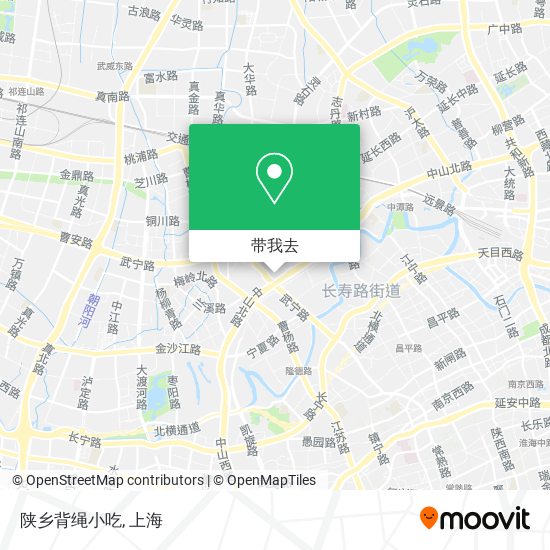 陕乡背绳小吃地图