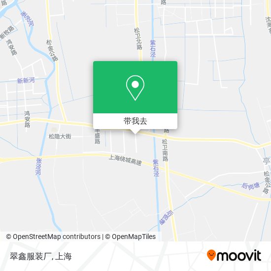 翠鑫服装厂地图