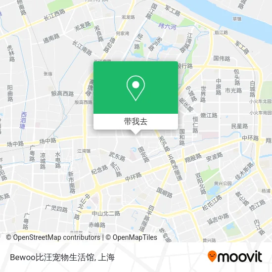 Bewoo比汪宠物生活馆地图