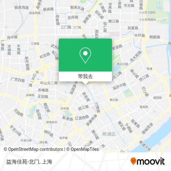 益海佳苑-北门地图