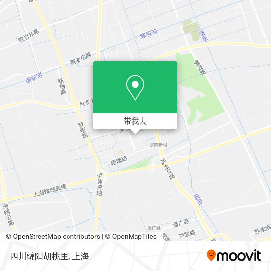 四川绵阳胡桃里地图