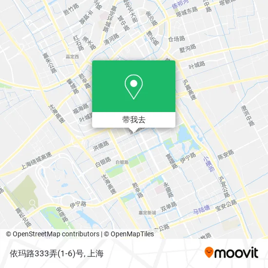依玛路333弄(1-6)号地图
