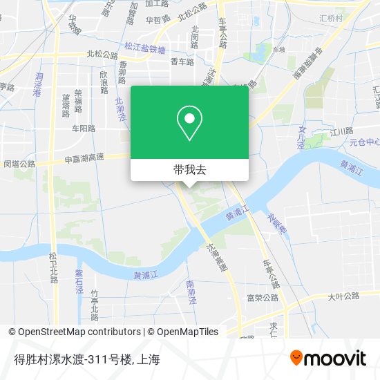 得胜村漯水渡-311号楼地图
