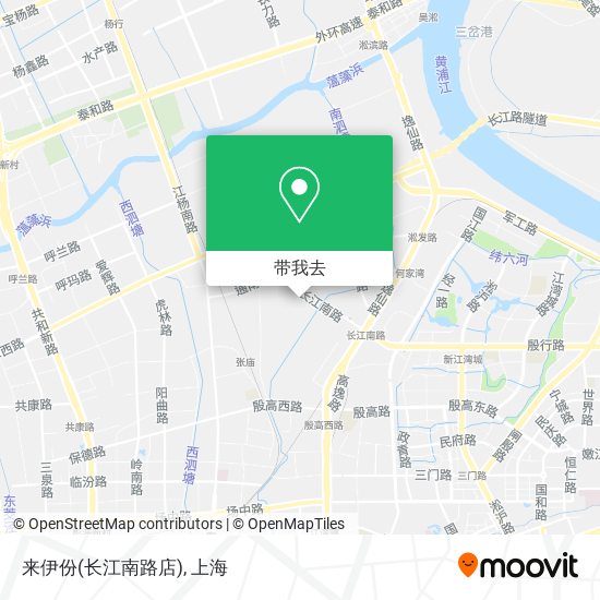 来伊份(长江南路店)地图