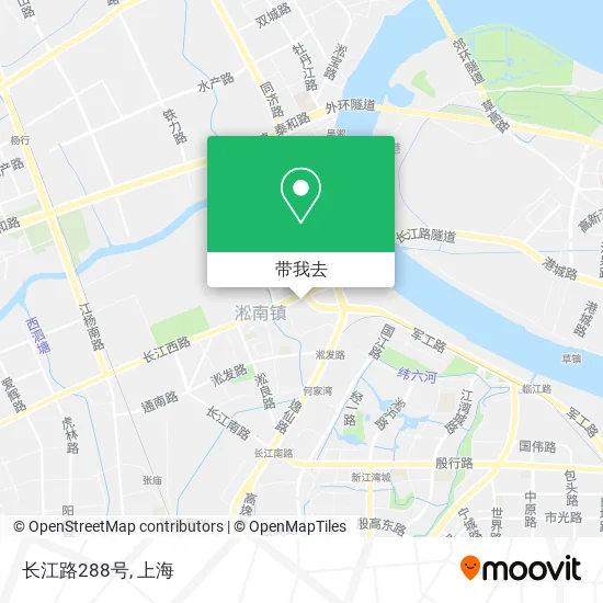 长江路288号地图