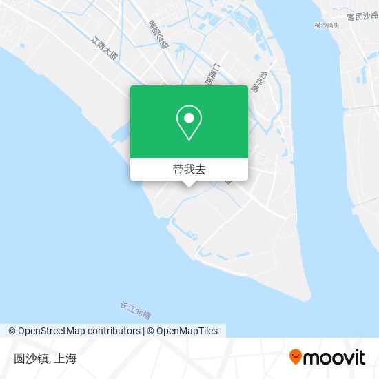 圆沙镇地图
