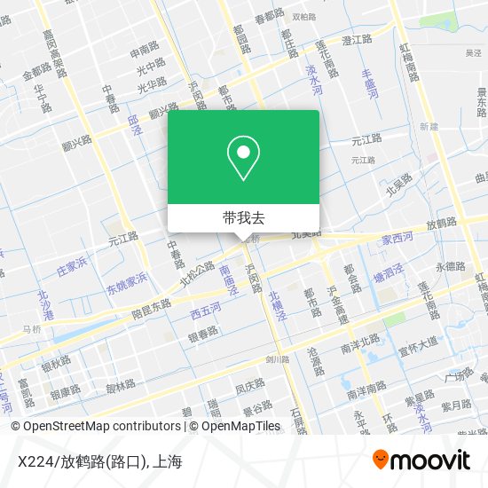 X224/放鹤路(路口)地图