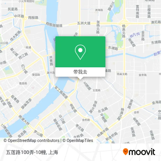 五莲路100弄-10幢地图