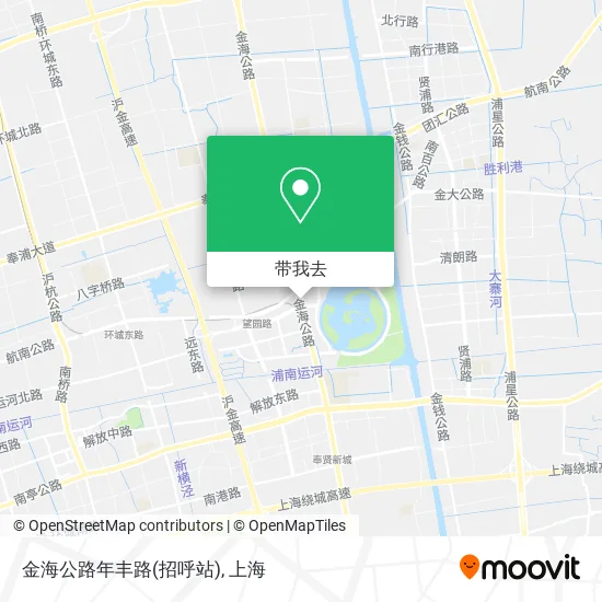金海公路年丰路(招呼站)地图