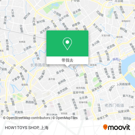 HOW1TOYS SHOP地图