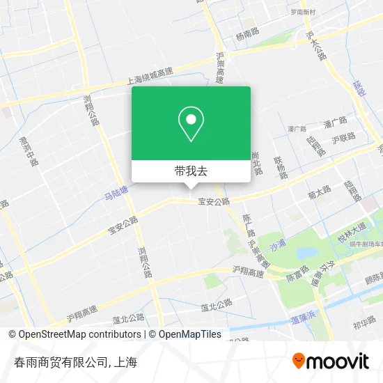 春雨商贸有限公司地图