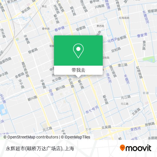 永辉超市(颛桥万达广场店)地图