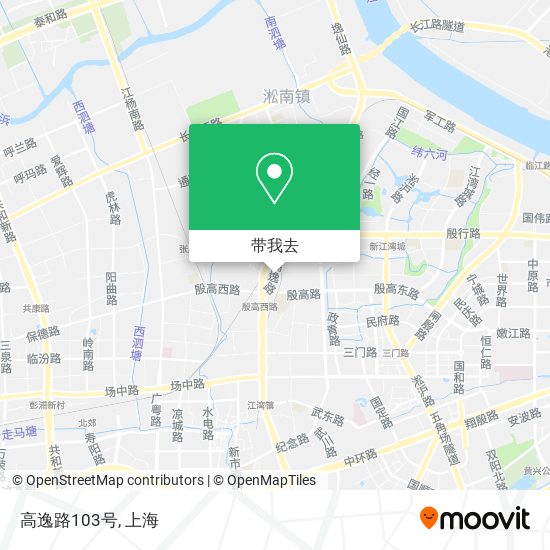 高逸路103号地图