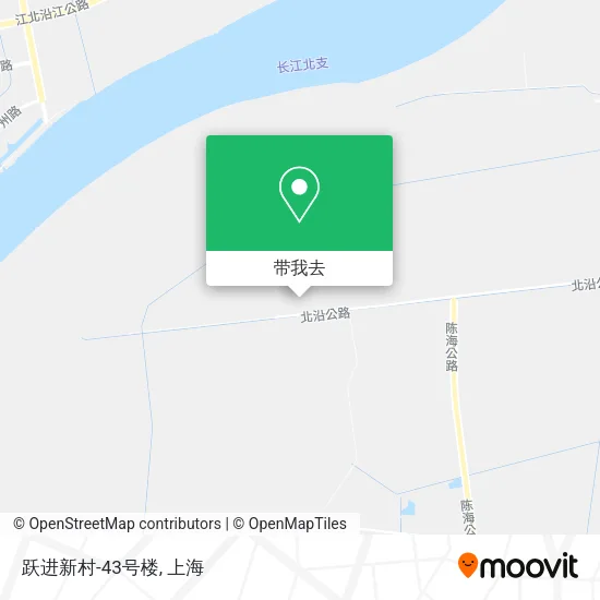 跃进新村-43号楼地图
