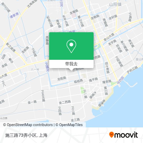 施三路73弄小区地图
