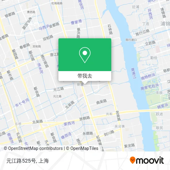 元江路525号地图