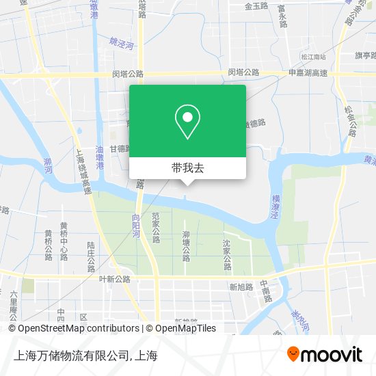 上海万储物流有限公司地图