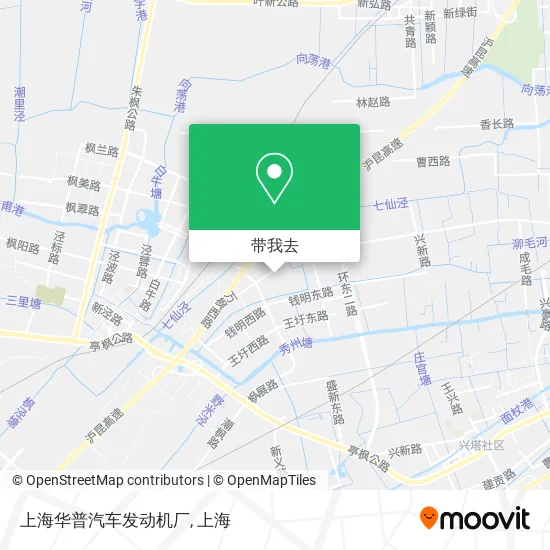 上海华普汽车发动机厂地图