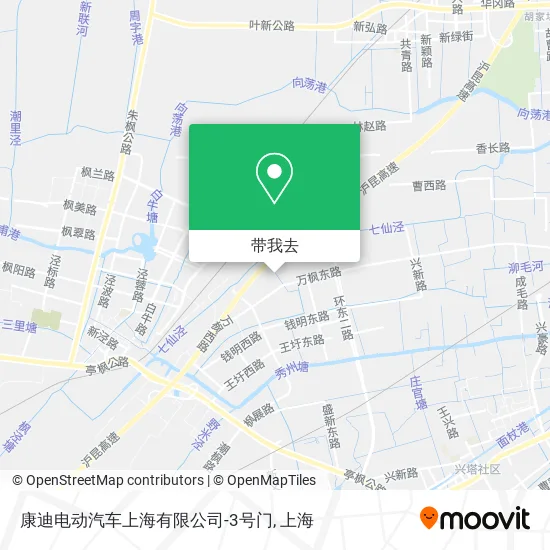 康迪电动汽车上海有限公司-3号门地图