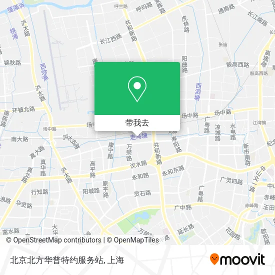 北京北方华普特约服务站地图
