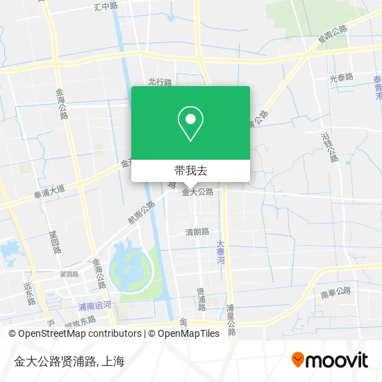 金大公路贤浦路地图