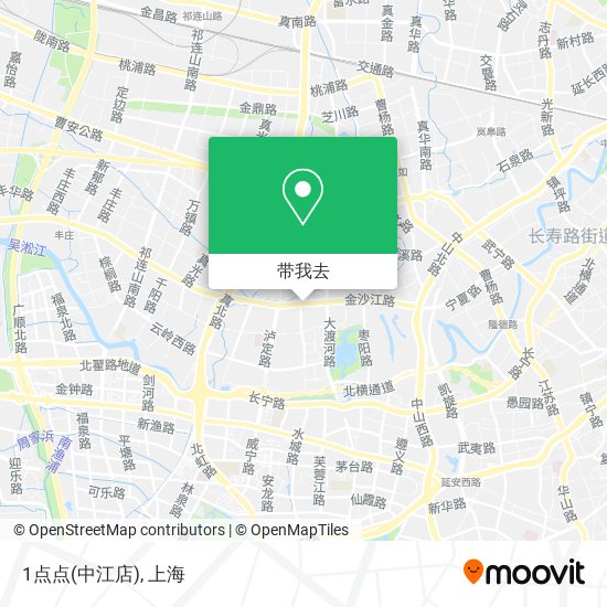 1点点(中江店)地图