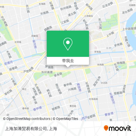 上海加漪贸易有限公司地图