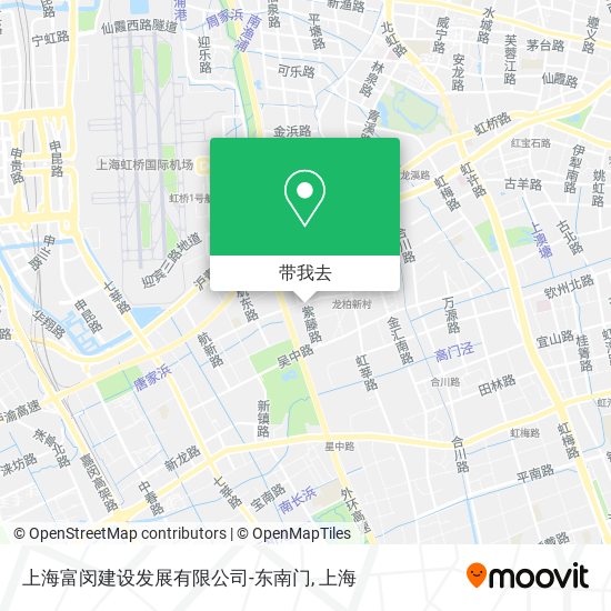 上海富闵建设发展有限公司-东南门地图
