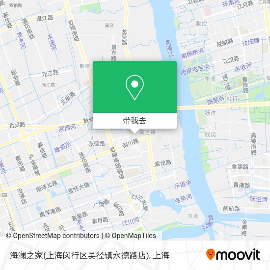 海澜之家(上海闵行区吴径镇永德路店)地图