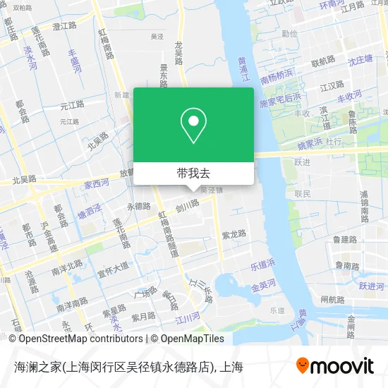 海澜之家(上海闵行区吴径镇永德路店)地图