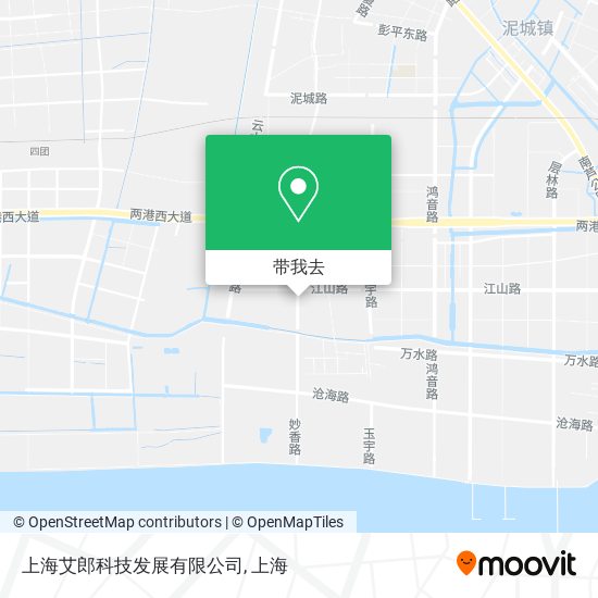 上海艾郎科技发展有限公司地图