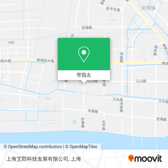 上海艾郎科技发展有限公司地图