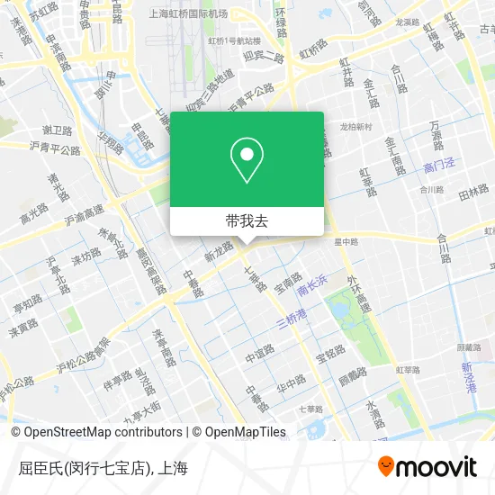 屈臣氏(闵行七宝店)地图