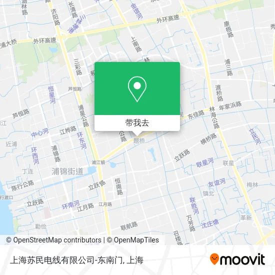 上海苏民电线有限公司-东南门地图